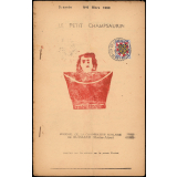 Journal scolaire Freinet. Le petit Champsaurin. N°8, mars, 1953.