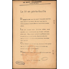 Journal scolaire Freinet. Le petit Champsaurin. N°8, mars, 1953.