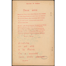 Journal scolaire Freinet. Le petit Champsaurin. N°1, Octobre, 1953.