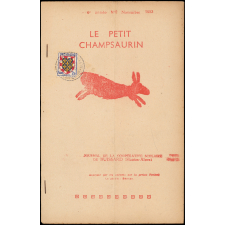Journal scolaire Freinet. Le petit Champsaurin. N°2, novembre, 1953.