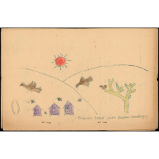 Journal scolaire Freinet. Le petit Champsaurin. [Février], 1953.