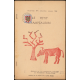 Journal scolaire Freinet. Le petit Champsaurin. N°4, janvier, 1954.