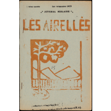 Journal scolaire Freinet. Les airelles. 1er trimestre, 1953.