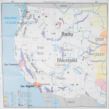 United States of America : States, population
