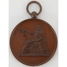 Médaille de l'Exposition scolaire de 1877 dans le Pas-de-Calais. 