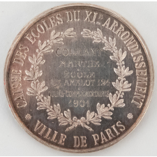 Médaille de la Caisse des Ecoles du XIème Arrondissement de Paris. 