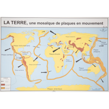 La Terre, une mosaïque de plaques en mouvement