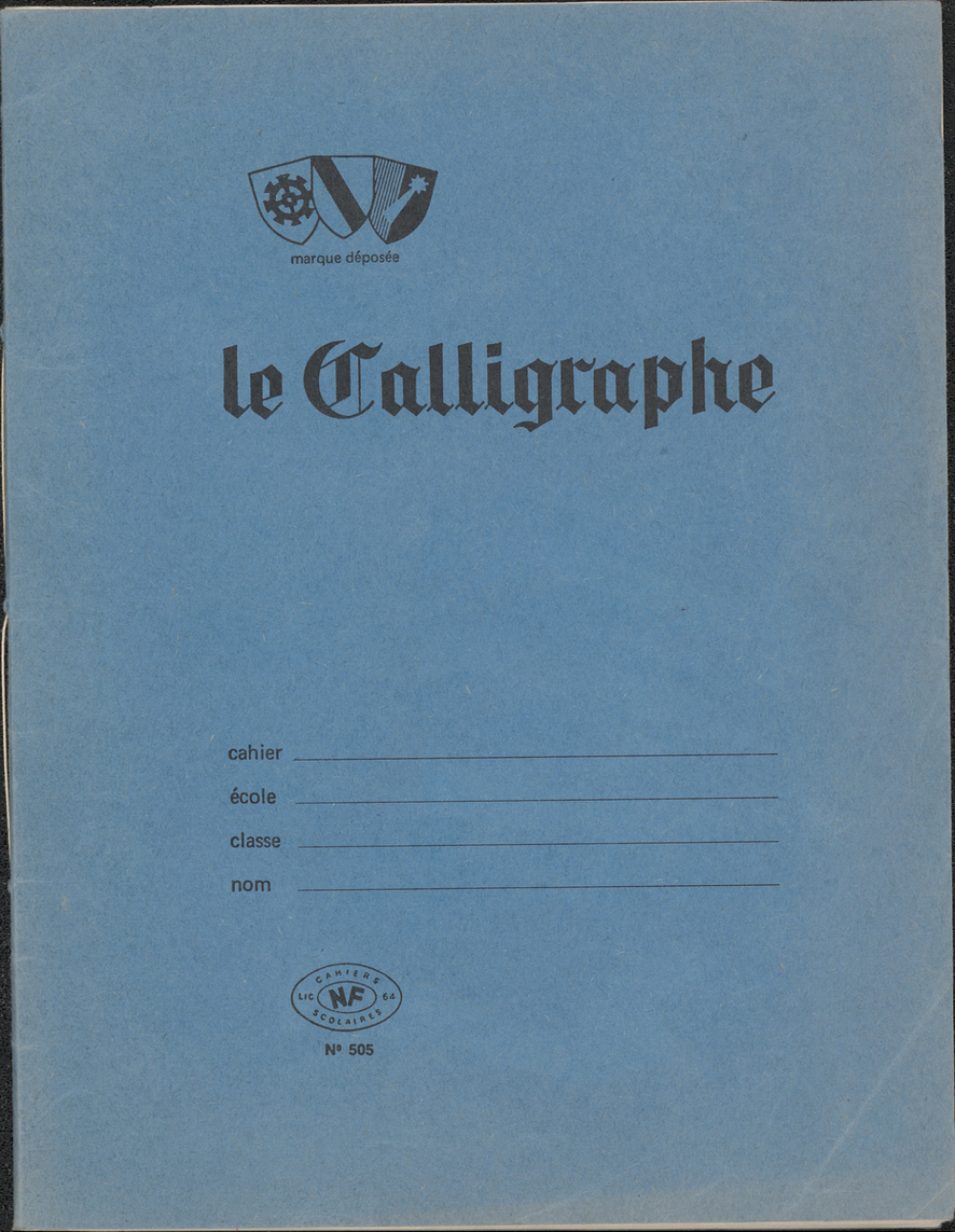 Cahier de contrôle