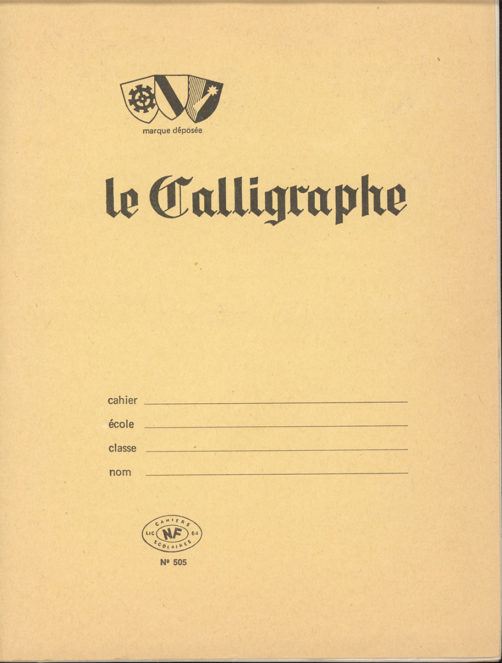 Cahier de contrôle