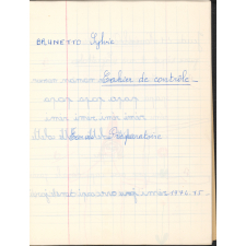 Cahier de contrôle