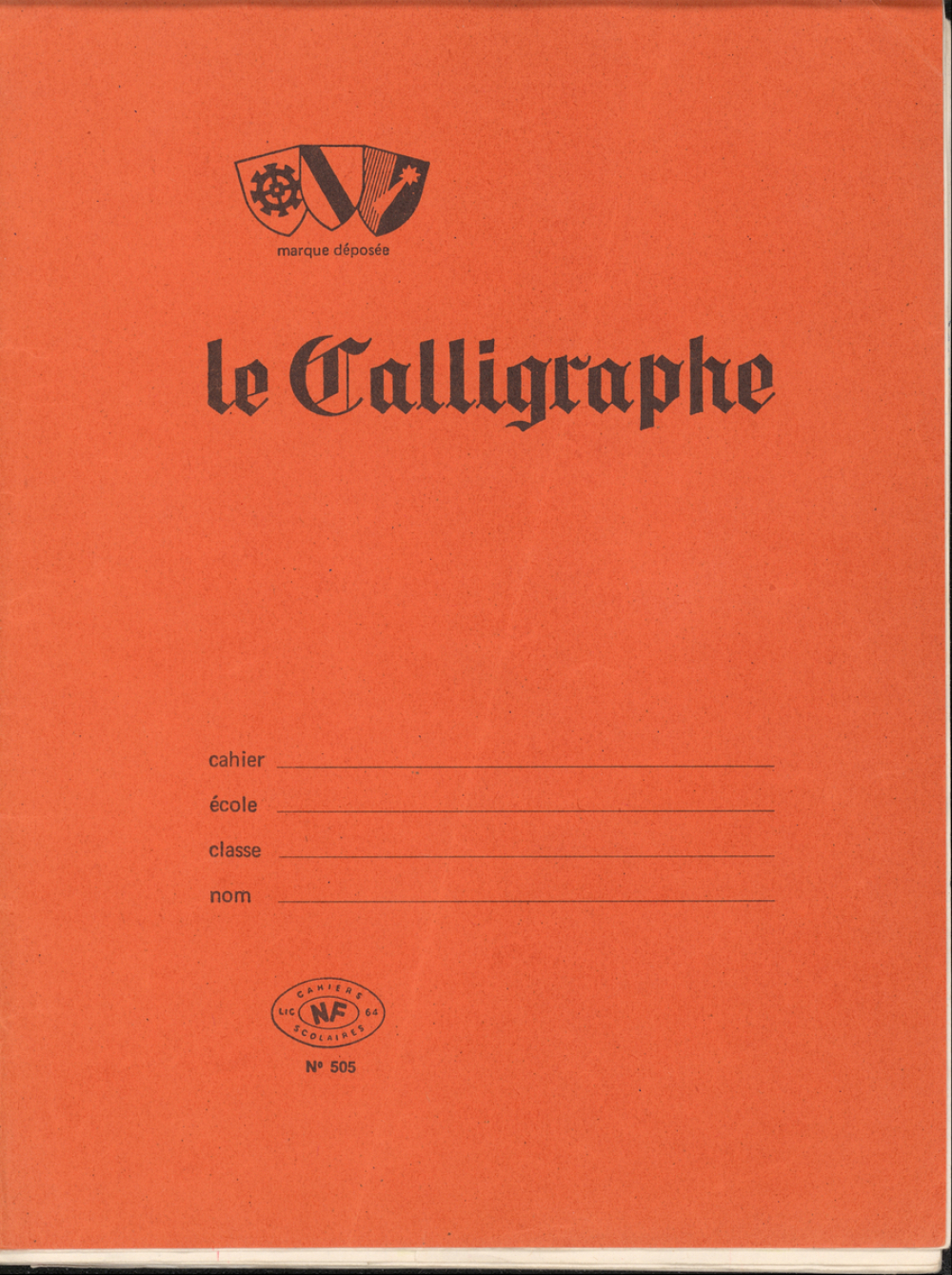 Cahier de contrôle