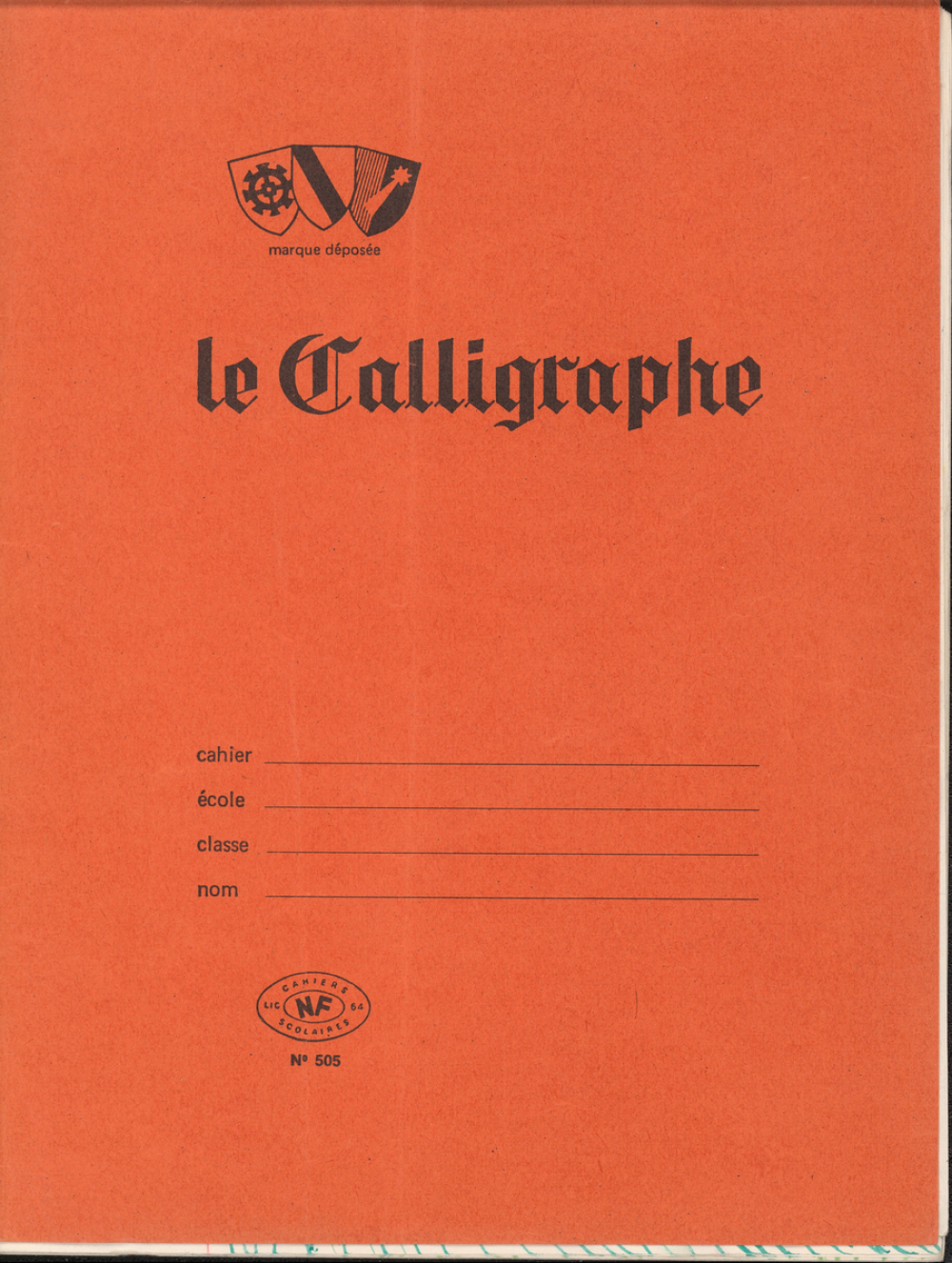 Cahier de contrôle