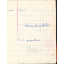 Cahier de contrôle