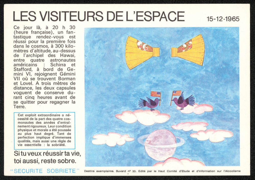 Les visiteurs de l'espace : 15-12-1965