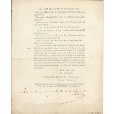 Extrait dea Registrea de la Préfecture des Côtes-du-Nord