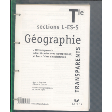 Tle sections L-ES-S : Géographie : Transparents