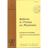 Baccalauréats technologiques et épreuves du Concours général STL 1995