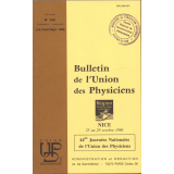 Nice 25 au 29 octobre 1996 : 44èmes Journées Nationales de l'Union des Physiciens
