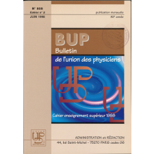 Cahier enseignement supérieur 1998