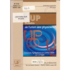 Concours Agrégations et CAPES 1998 : Les corrigés