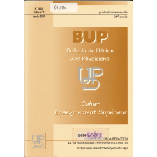 Cahier Enseignement supérieur