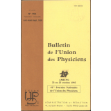 Amiens 22 au 25 octobre 1993 : 41èmes Journées Nationales de l'Union des Physiciens
