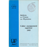 Cahier enseignement supérieur 1995