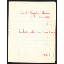 Cahier de compositions