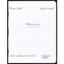 Cahier du jour