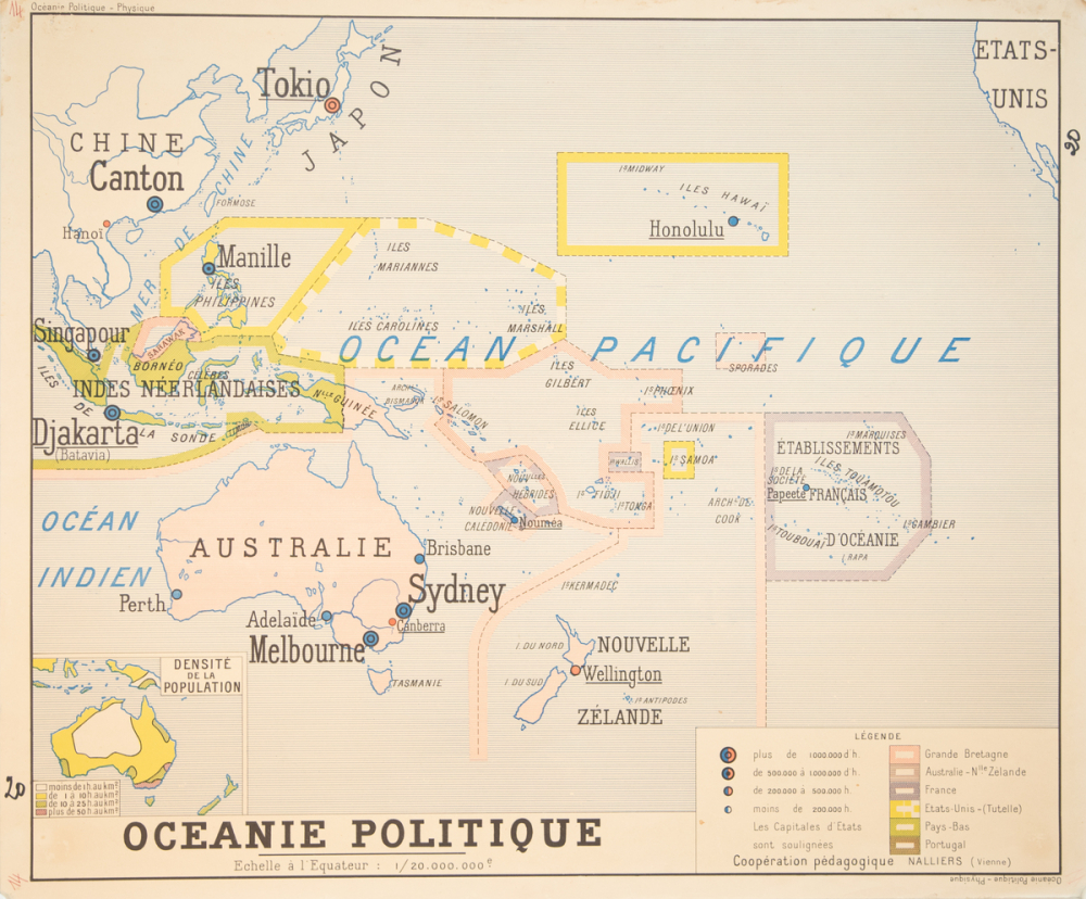 Océanie politique