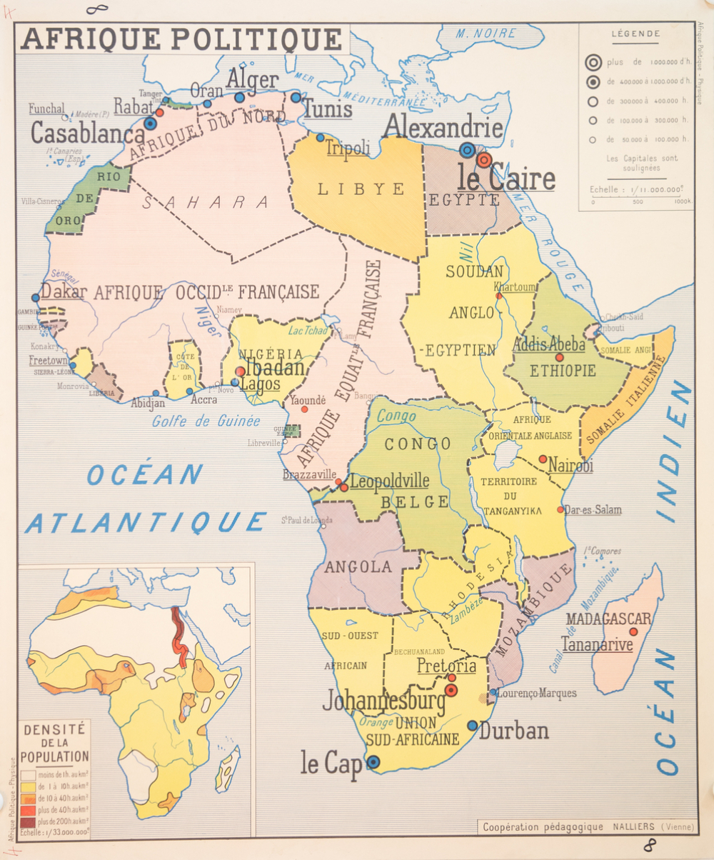 Afrique physique