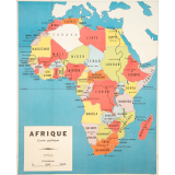 Afrique : carte politique