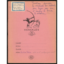 Cahier de punition d'anglais