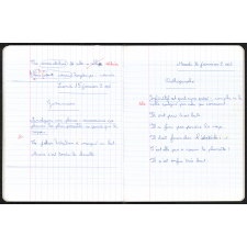 Cahier du jour
