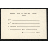 Formulaire de convocation