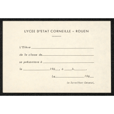 Formulaire de convocation