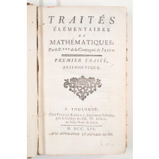 Traités élémentaires de Mathématiques : Premier traité : Arithmétique