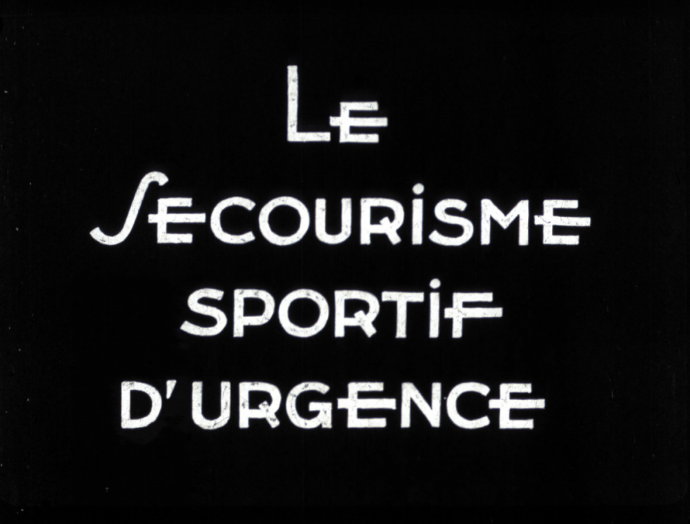 La médecine au service du sport : Le secourime sportif d'urgence