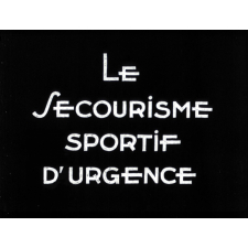 La médecine au service du sport : Le secourime sportif d'urgence