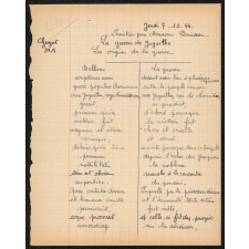 Punition de latin