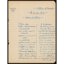 Punition de latin