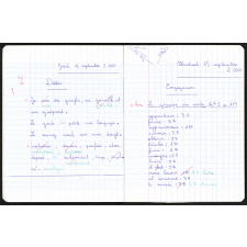 Cahier du jour