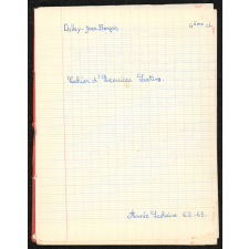 Cahier d'Exercices Latins