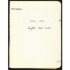 English Note : book