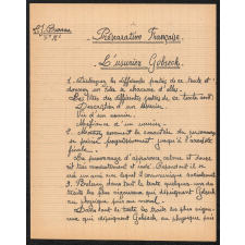 Punition : devoir sur L'usurier Gobseck de Balzac