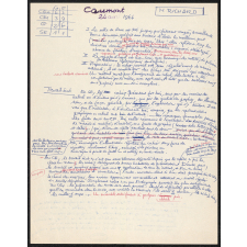 Rapport d'inspection du 24 avril 1964 à Caumont (Tarn-et-Garonne).