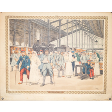 Arrivée de blessés en gare du Nord