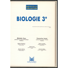 Biologie : 3e