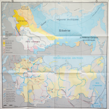 Europe : climats<br/>U.R.S.S. : végétation, agriculture, communications