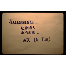 Hébergements, activités, voyages avec la FUAJ